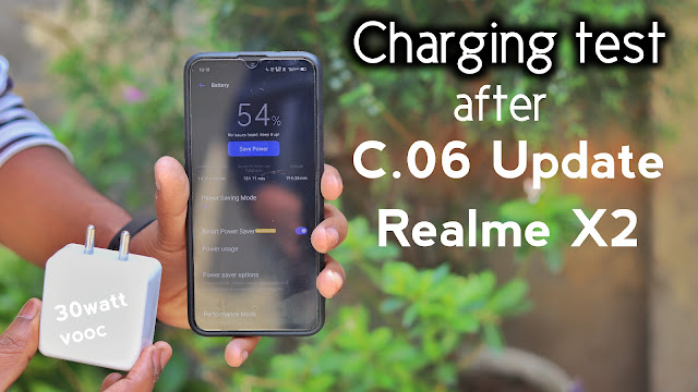 Realme X2 charging test 2022